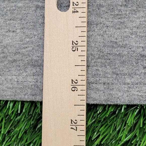 Vintage 80s Jerzees Shirt Large 22x26 Gray USA - Picture 6 of 12